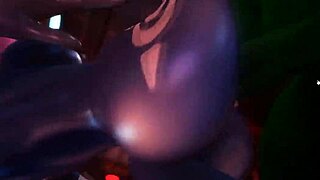 Cartoon parody of the legend of Krystal - Act 2 - Initial encounter with an adversary