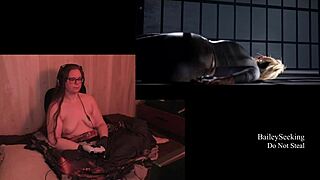 Inked and nude women play at the quarry in part 8