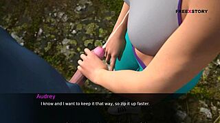 Audrey and John's steamy threesome encounter in Dusklight Manor