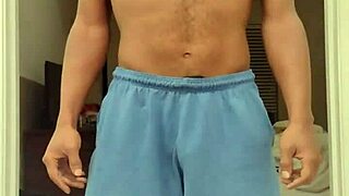 Black and brown eyes come together in amateur gym sex