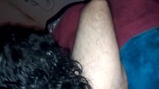 A dark-haired woman cheats on her partner while also giving and receiving oral pleasure before straddling him