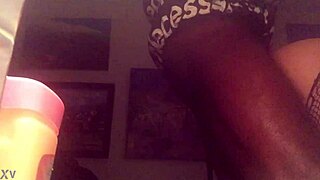 Candycane, a transwoman, experiences a group sex encounter with multiple black partners