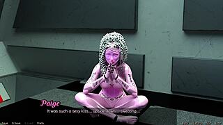 Asian milf in space shares her intergalactic project