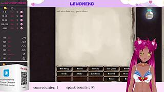 Vtuber Lewdneko's steamy Livestream of Corruption of Champions II, Part 1