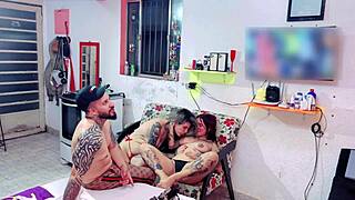 My stepsisters' naughty encounter and subsequent punishment involving oral pleasure and expulsion