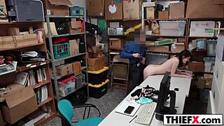 Foxy thief gets caught and taught by LP office colleague