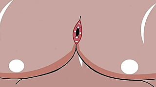 Beautiful redhead gets cum inside her vagina in this animated porn.