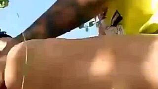 Young Asian couple’s homemade video of them having sex outdoors leaked.