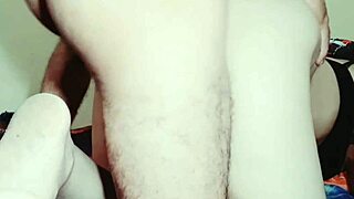 Close up of a big black cock fucking a clear pussy