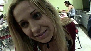 Debora Gucci's public picks up and amateur action in Brazil