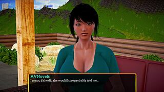 My new family 433: Erotic story with Ecchi themes and hot games