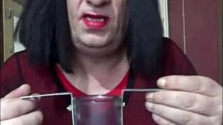 A bisexual crossdresser in his natural environment.