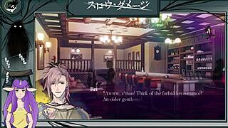 Gay muscleman suffers a slow and painful degradation in this anime-style porn