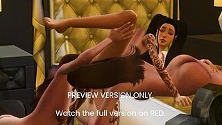3D animated porn with an anime theme – a sneak peek