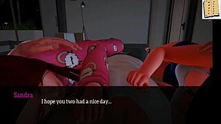 Big tits redhead in family porn video