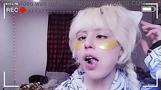 My husband gave me Oreo and that is because of me in this amateur video