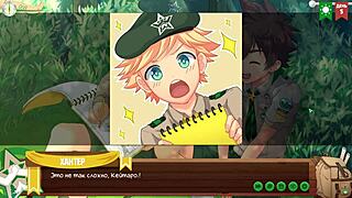 Russian teen twink's campy adventure in gay game show
