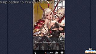 Kinky anime sex with Rin in the King of Kinks egame