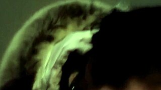 Russian street slut sucks and licks big cock outdoor