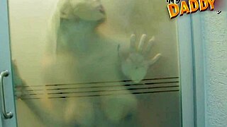 Big dick penetrates big tits at the spa