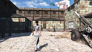 Fallout 4 wardrobe with a mix of anime and hentai themes