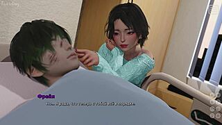 My glasses give me an edge in this 3D animated high school romance