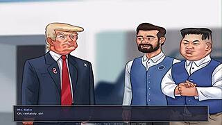 Summer time saga unc part 32 is an animated hentai game with a dating sim element