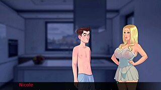 Stepmom catches pervert dude in the act, joins in on fun