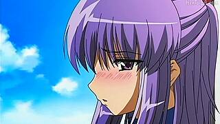 Schoolgirl cosplay in Hatsuinu 2: The Animation