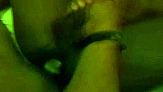 Black man gets rough sex with horny ebony woman