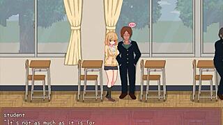 Play the erotic game Bt Life with a college lady and other men