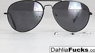 Beautiful solo scenes with the stunning porn actress Dahlia Sky