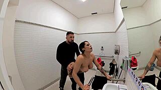 Petite cosplay girl gets monster cock in hot anal action