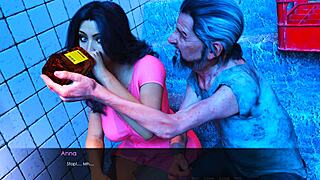 Anna's unique blowjob skills in the game of love