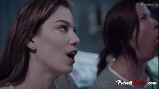 Alexis Faux in a hot hospital scene with a 3 woman role play