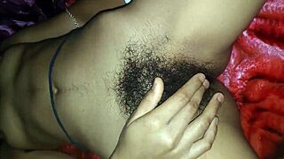 Beautiful Indian bhabi's fast and hard pussy fuck