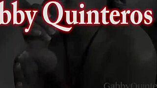 Gabby Quinteros in hardcore gang bang with cum shot compilation