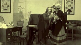 Steamy video of a hairy pussy in the good old days