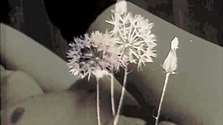 Steamy video of a hairy pussy in the good old days