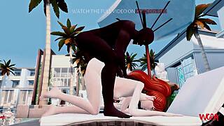 3D animated erotica: Jupiter eclipse totality - Part 1