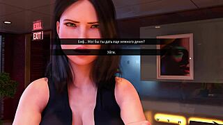 3D cartoon with big tits and ass, BDSM and bondage