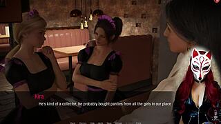 3D animated cosplay adventure with the MILF Kate