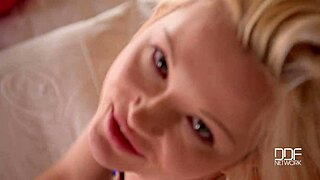 Zazie Skymm's erotic masturbation journey with a purple toy