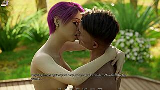 3D game with taboo university theme and rough sex