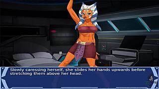 Cosplay Orgasm: Orange Trainer, Star Wars BDSM Group Action