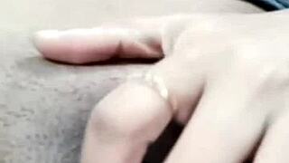 Old Indian musician Jyoti Panwar's tight pussy fingering