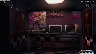 Japanese hentai game with ecchi commentary - Five nights at Freddy's remastered pt 1