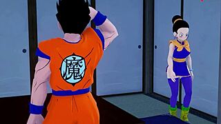 Stuck in the kitchen: Chichi's steamy Dragon Ball Z adventure