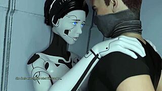 Big dick fucking in a 3D animated gaming environment