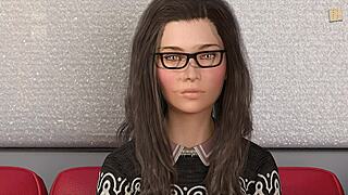 Jessy and John's big city cash-making plans in erotic 3D